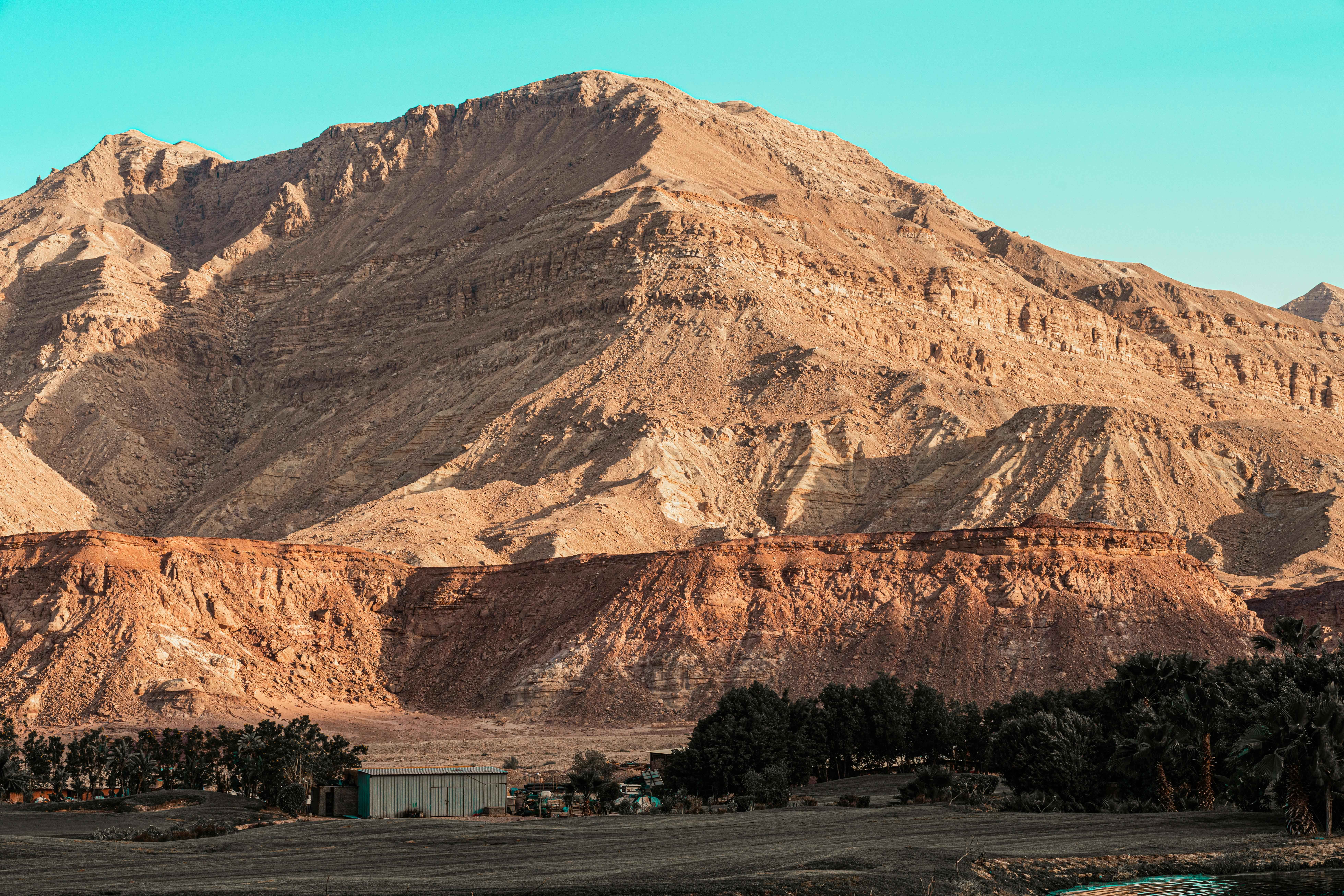 Galala Mountain overlooking the Red Sea in Ain Sokhna