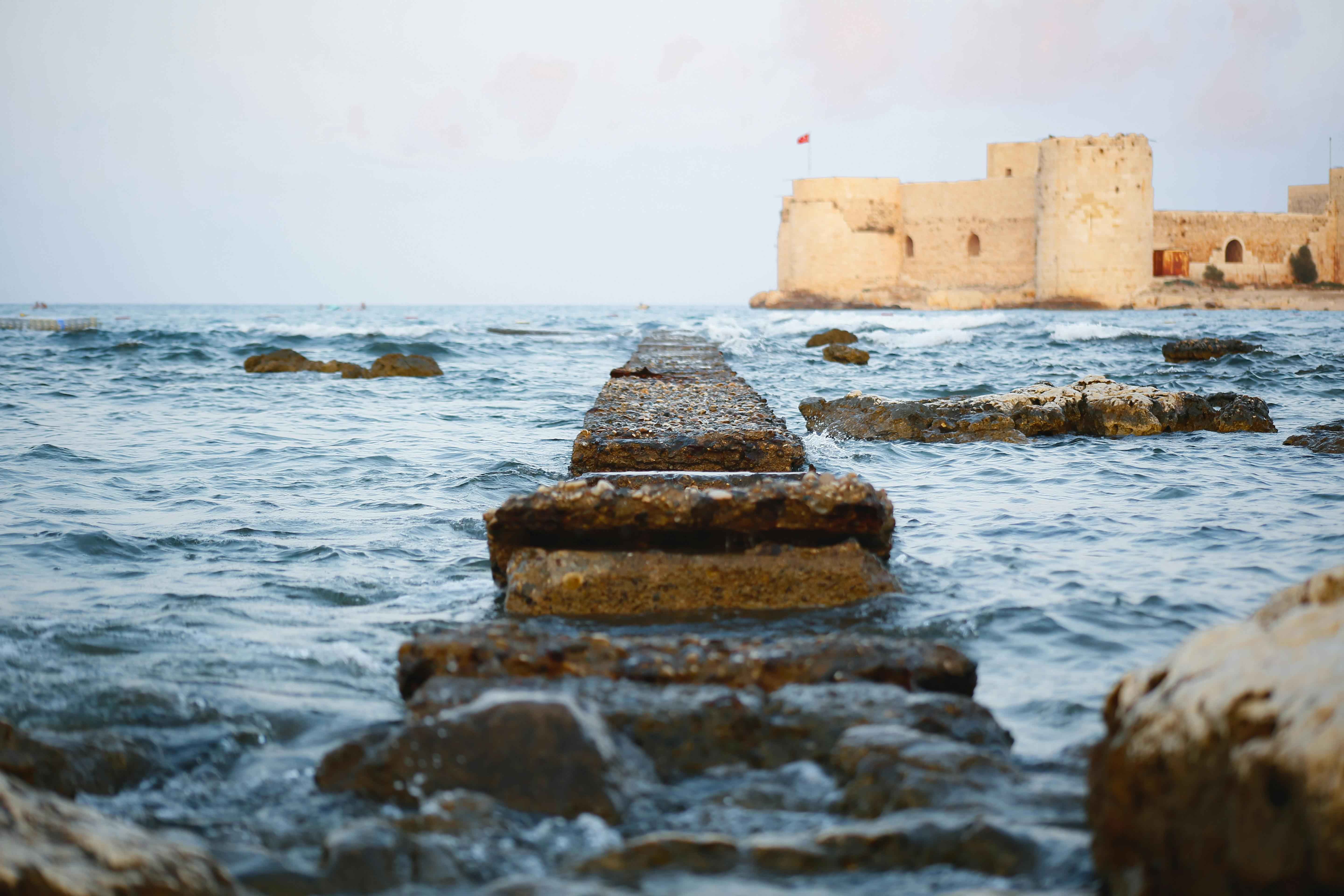 Sidon Sea Castle Lebanon